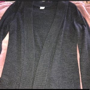 Women’s Gray Cardigan Sweater